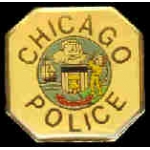 Chicago, Illinois Police Department Patch Badge Pin